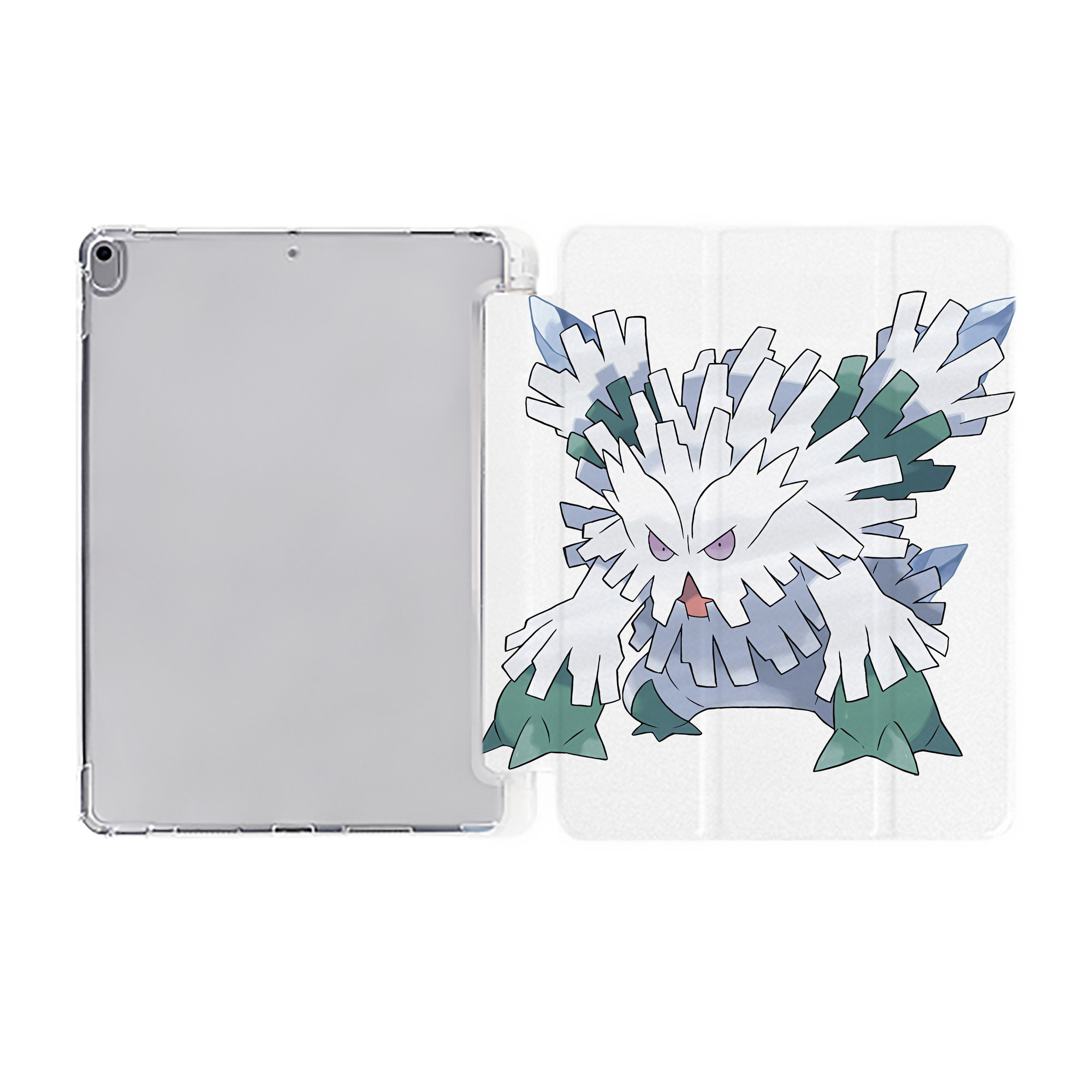 （画像用） ポケットモンスター Pokémon IPad ケース ペン収納付き 三つ折りスタンド PUレザー×シリコン 対応機種9.5/10.5/10.9インチ